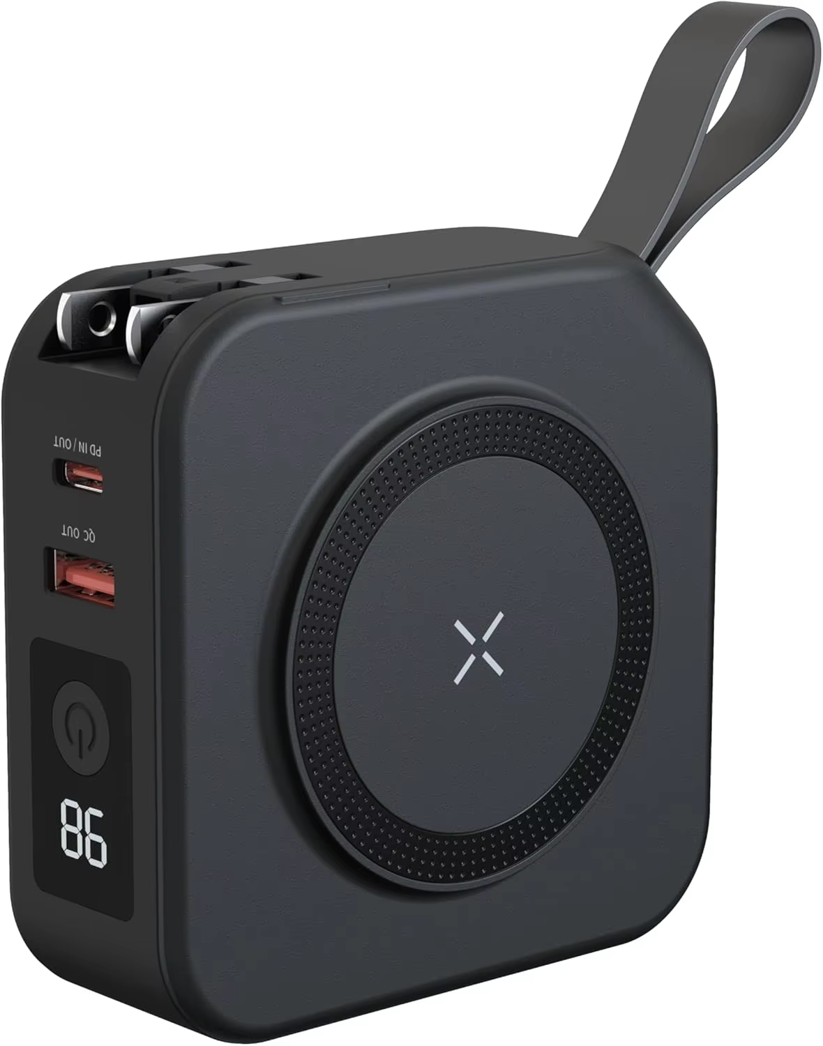 Five in one magnetic wireless power bank 10,000mAh