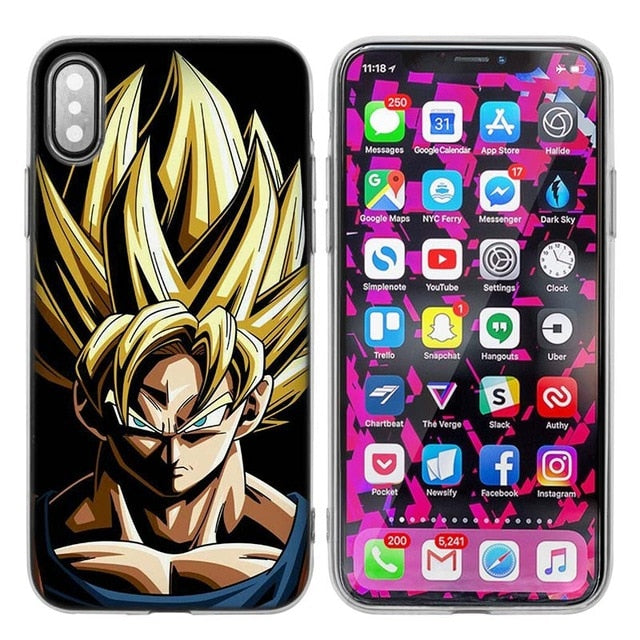 Goku Silicone Iphone Case