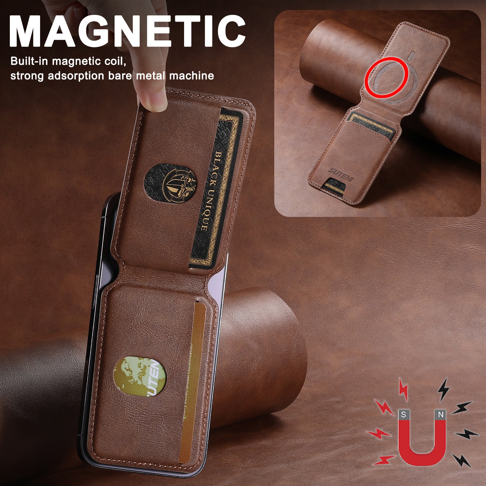 Magsafe Leather Card Holder