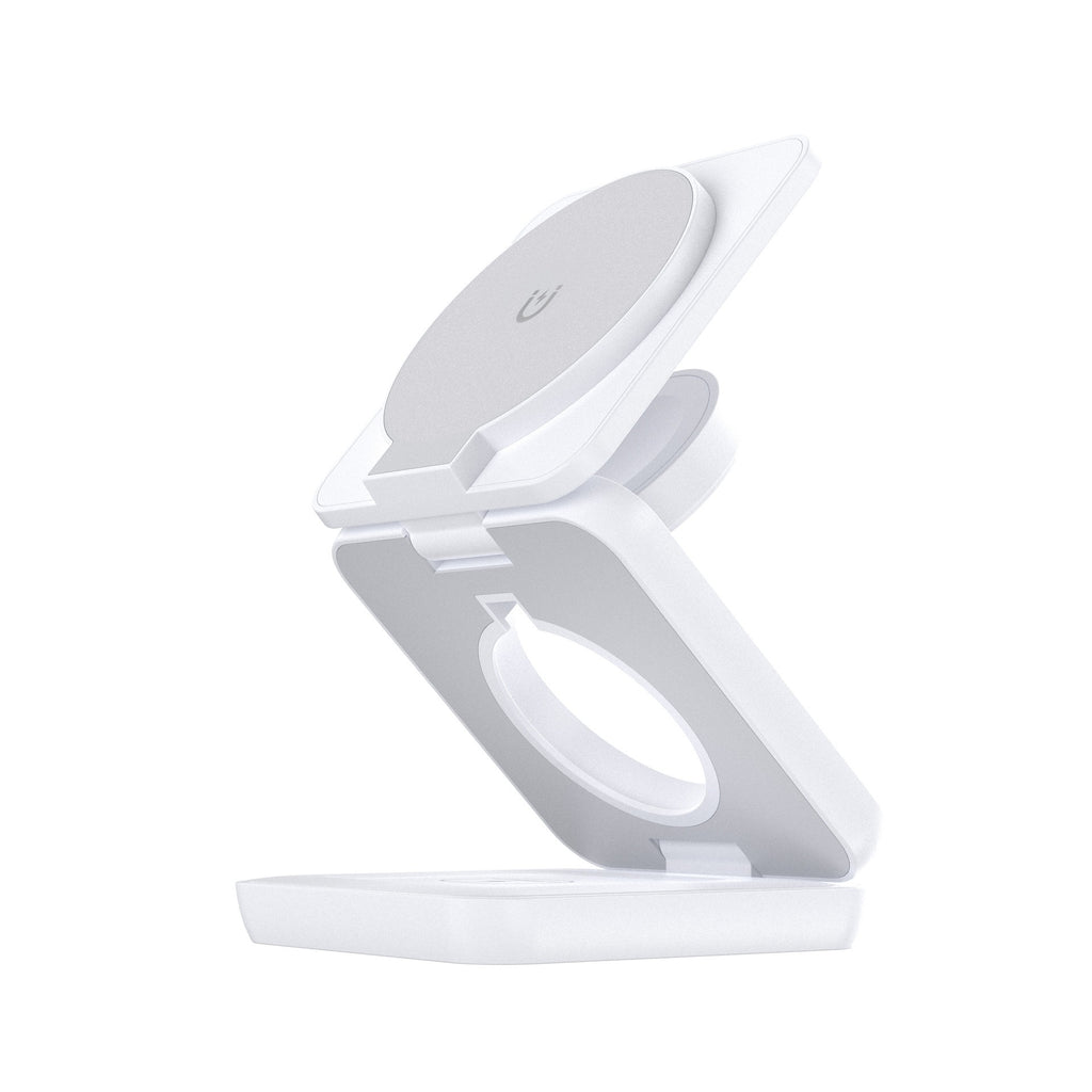 Three in one wireless charging dock
