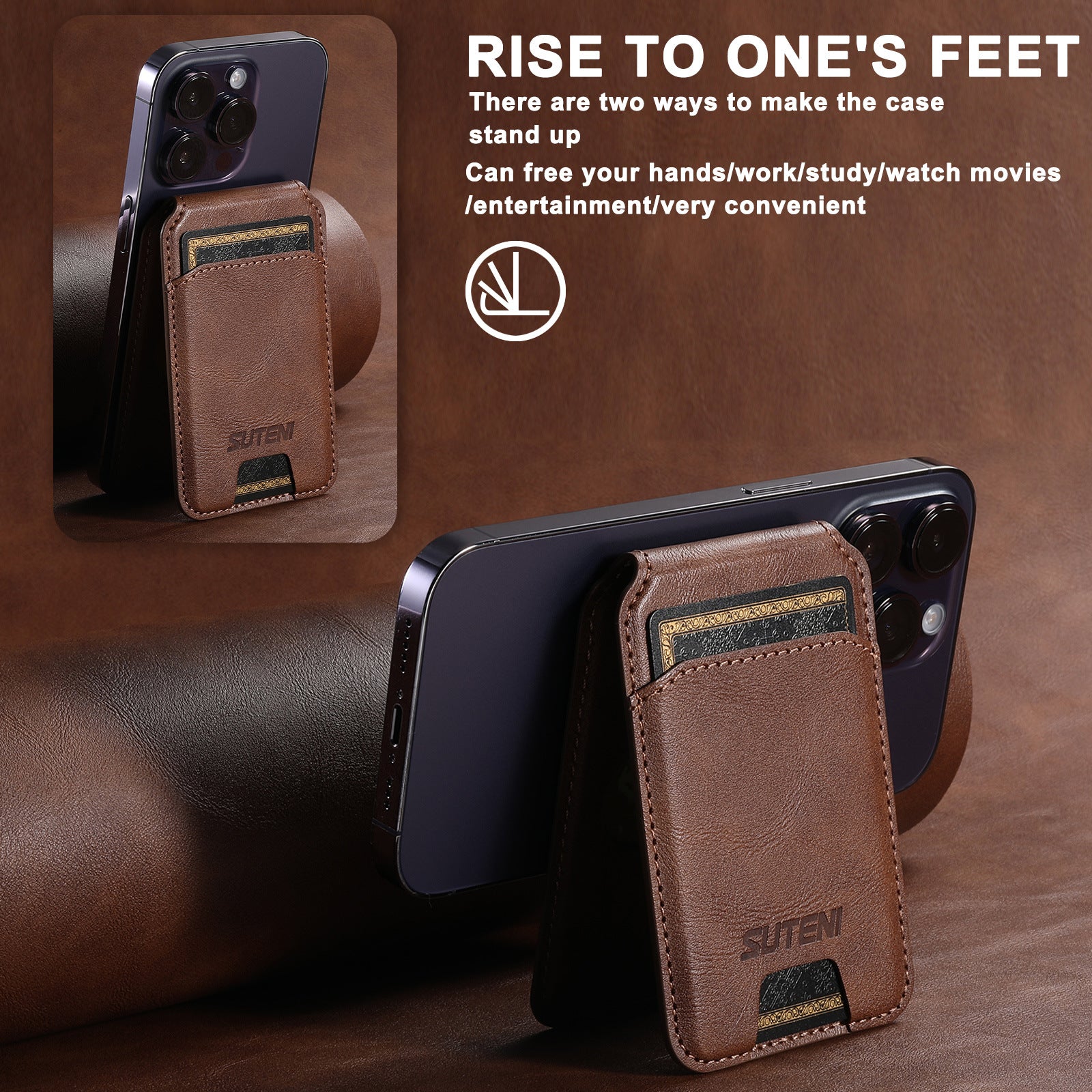 Magsafe Leather Card Holder